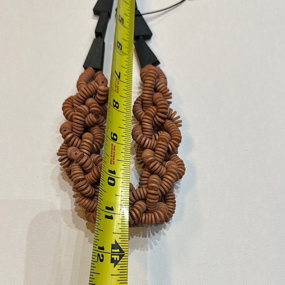 decouture Brown Chunky Statement Necklace - Picture 6 of 8